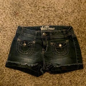 Wallflower Blue Jean Shorts Size 9